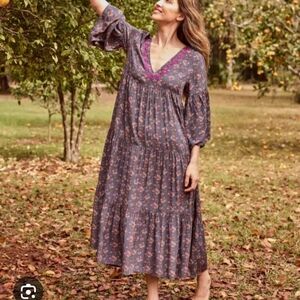 NATURAL LIFE CHARLOTTE MIDI DRESS